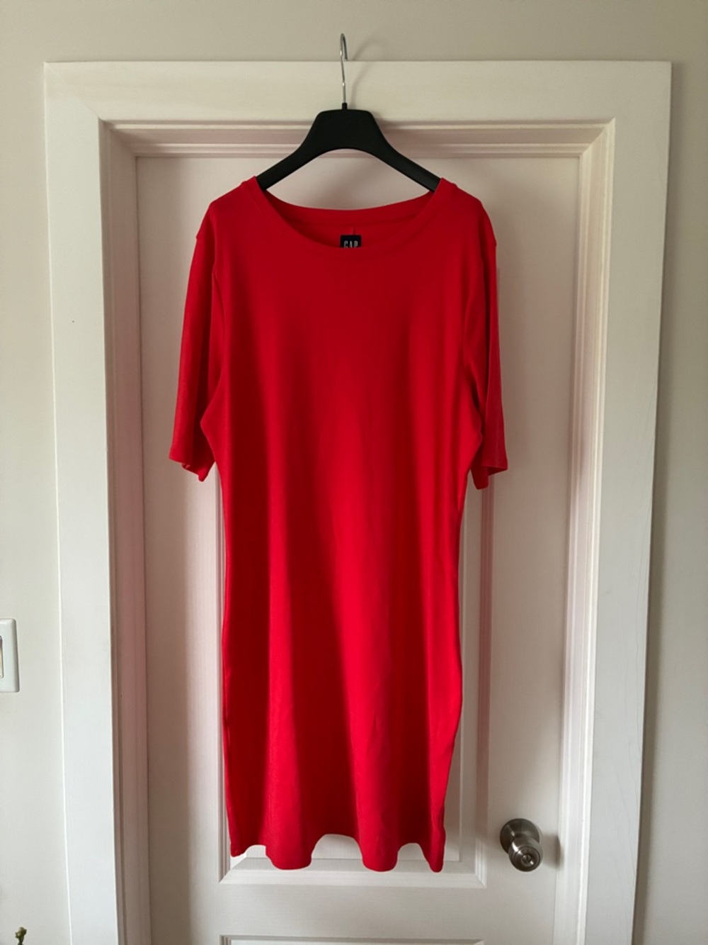 GAP Red Midi Shift Dress